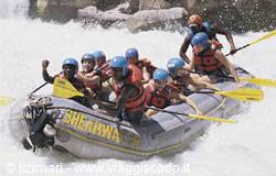 Zambezi rafting