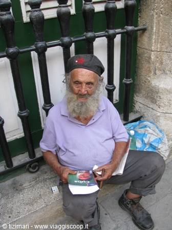 it's really him, on the cover of Lonely Planet!! Havana