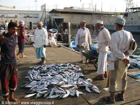Muttrah, fish market