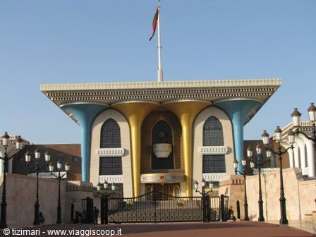 Muscat, sultan's palace