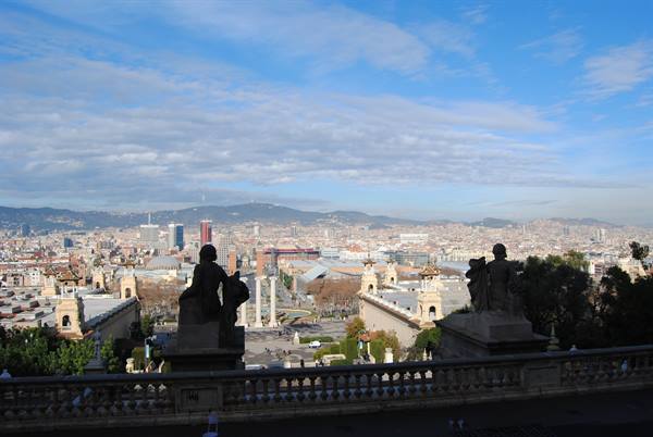 View from the top of Plaza de Espana