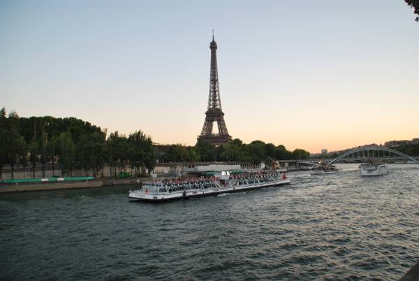 On the banks of the Seine