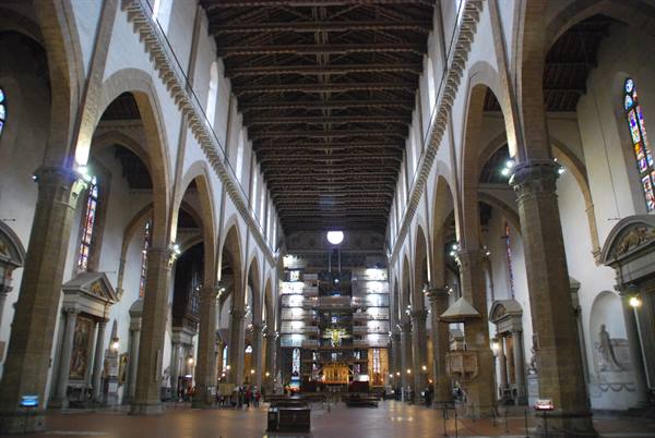Santa Croce, the Pantheon of illustrious Florentines