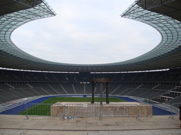 The Olympic cauldron of the Olympiastadion