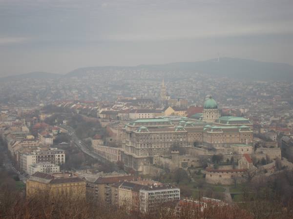 View of Budapest from above