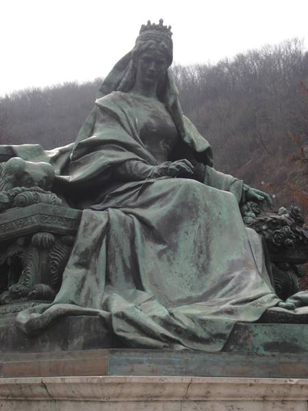 The statue of Princess Sissi