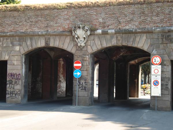 The entrance to the city