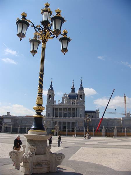 The Almudena cathedral