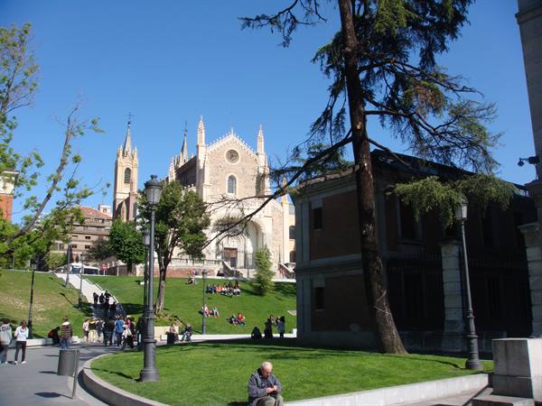 View from the Prado Museum