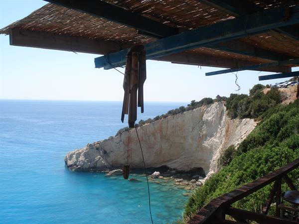 Wind chimes on Porto Katsiki