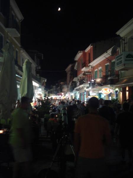 Lefkada by night