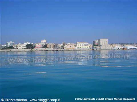 POZZALLO - Cabrera Tower (Pozzallo seen from the sea)