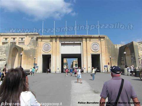 Malta - Entrance to Valletta
