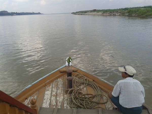 On the Irrawaddy river