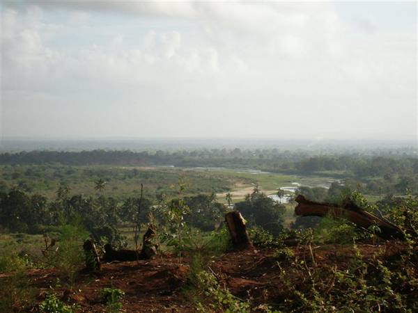 Kenya - road leading to Tsavo East