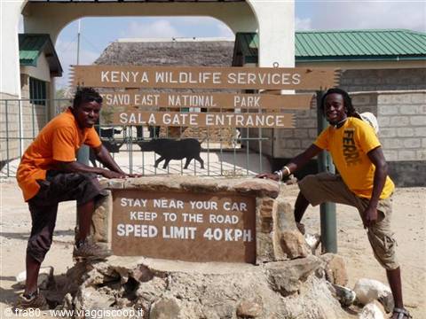 safari at the Tsavo East