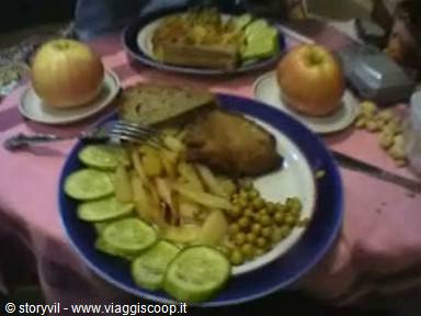 food from the dining car