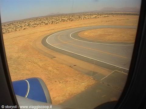 Landing in Windhoek