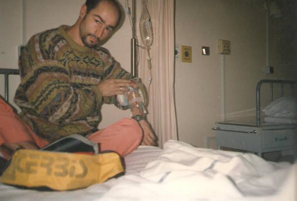 after the renal colic, in hospital in Palaborwa