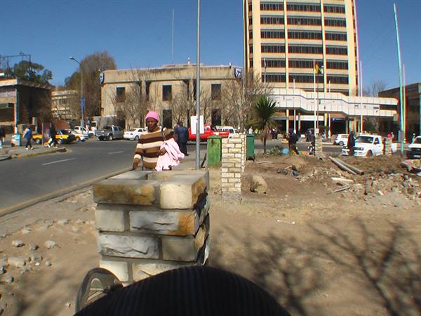 Main square of Maseru