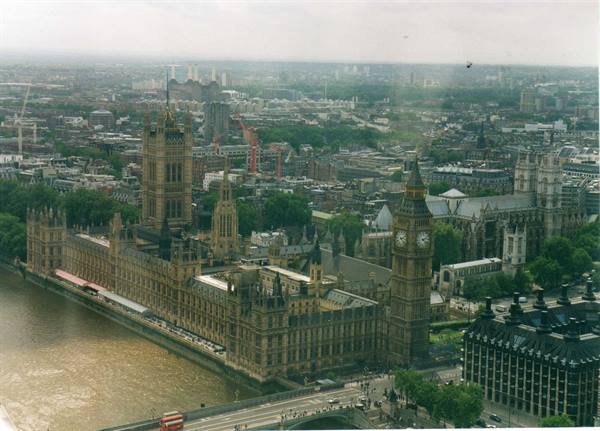 View from the London Eye