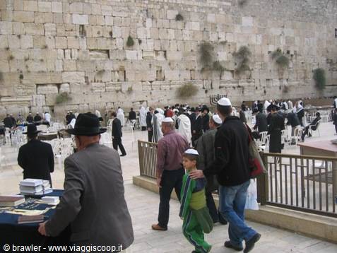 Jewish worshippers pray at the Western Wall in Jerusalem