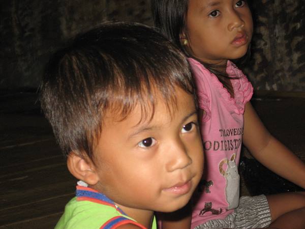 Iban children