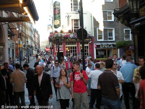 Crowded streets