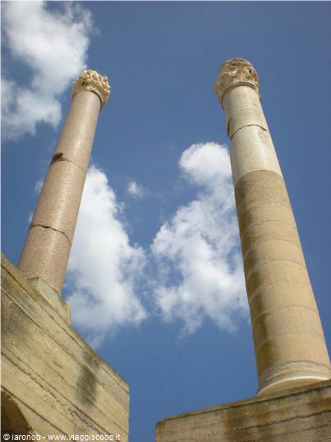 Carthage - baths columns