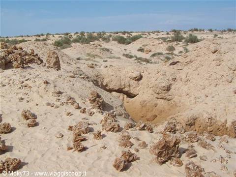 Quarry of 'desert roses'