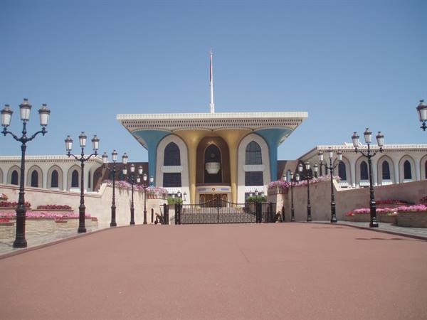 sultan residence, Muscat