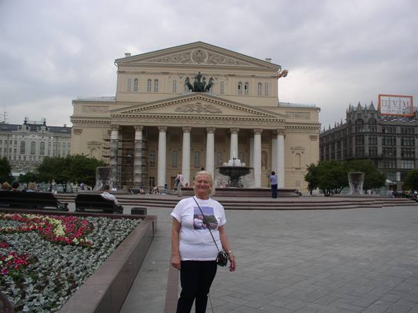 The BOLSHOI (under restoration for three years)