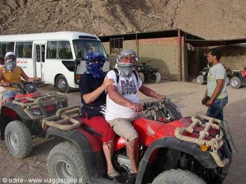 Motorbike safari in SINAI