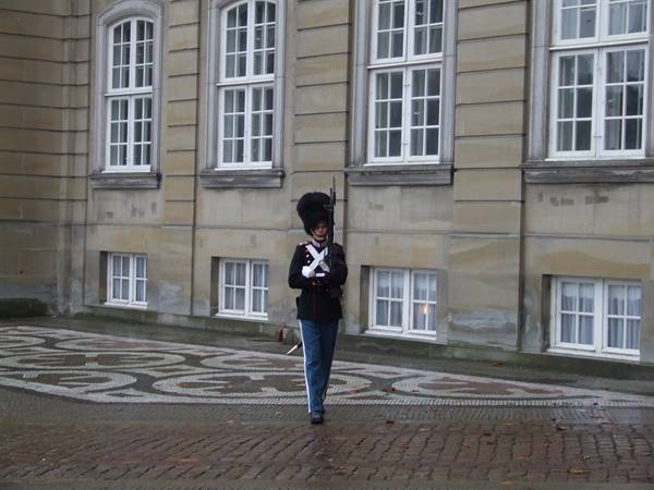 COPENHAGEN - Royal Guard at Amalienborg