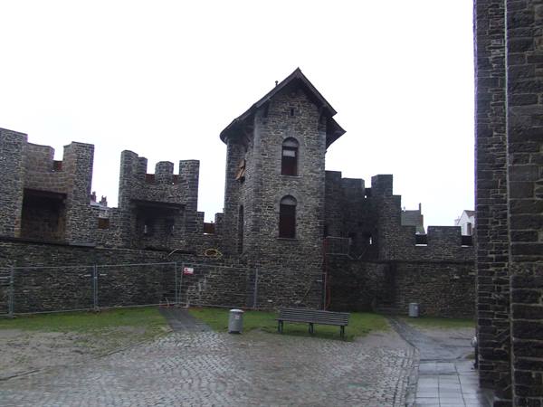 GHENT - Castle of the Counts of Flanders : detail