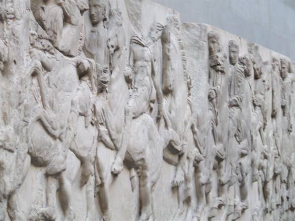 LONDON - British Museum :Parthenon Frieze