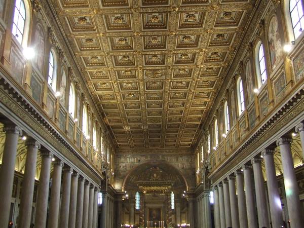 ROME - Santa Maria Maggiore: interior