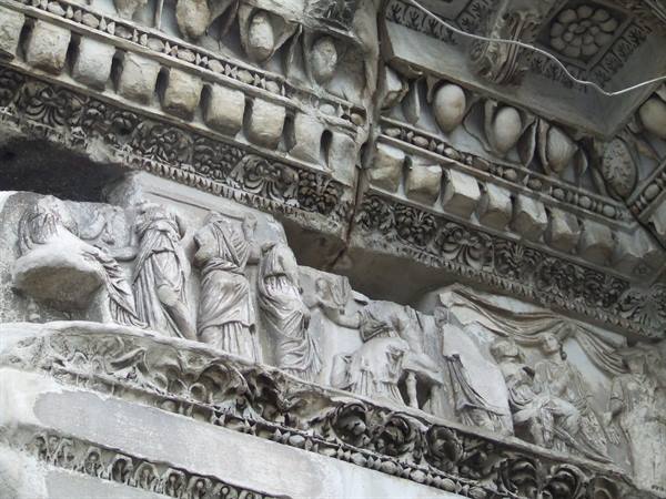 ROME - Detail of the Forum of Peace