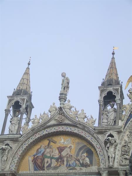 VENICE -Detail of St Mark's Basilica