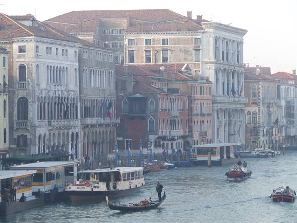VENICE - The Grand Canal from the Rialto Bridge