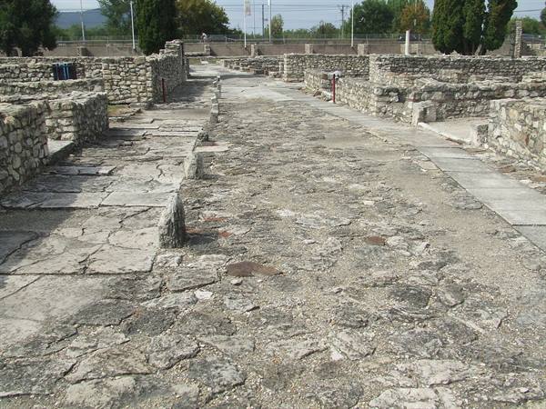 BUDAPEST - Aquincum : archaeological area