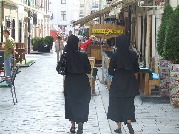 BRATISLAVA -A street in the centre