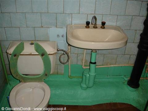 but the bathroom is in this condition