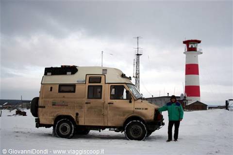 The lighthouse of Kashkarantsy