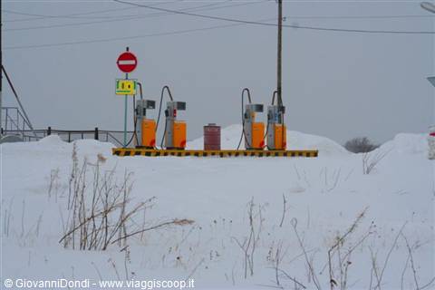 The filling station in the middle of nowhere