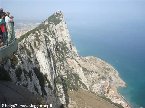 gibraltar view from the rock