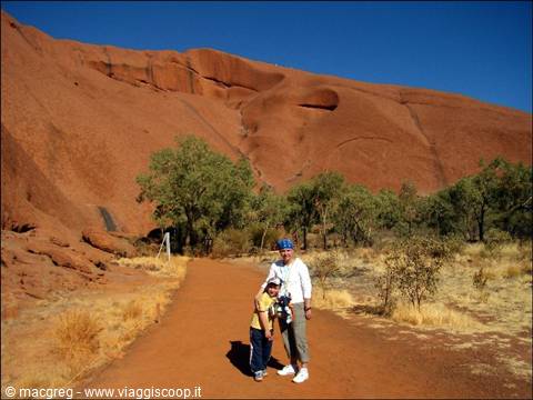 The colours of Uluru
