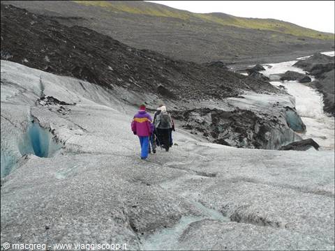Skaftafell National Park, glacier hike