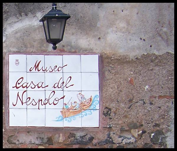 'Casa del Nespolo' plaque