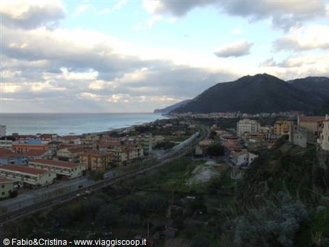 Brolo - Panorama from the Castle Tower